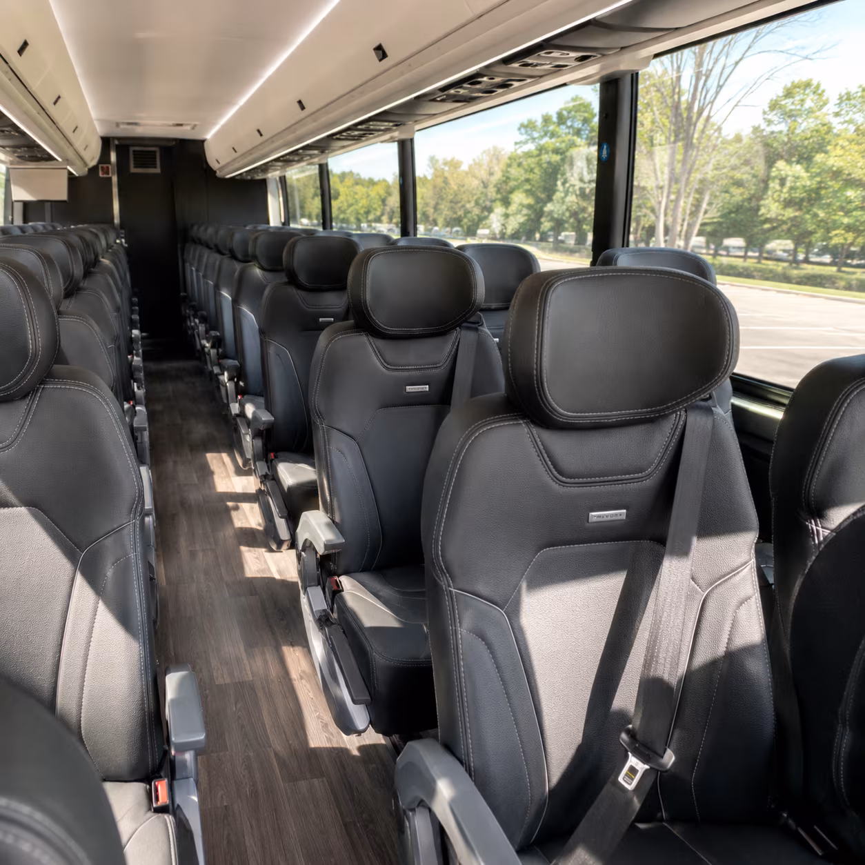 charlottesville bus rental service area