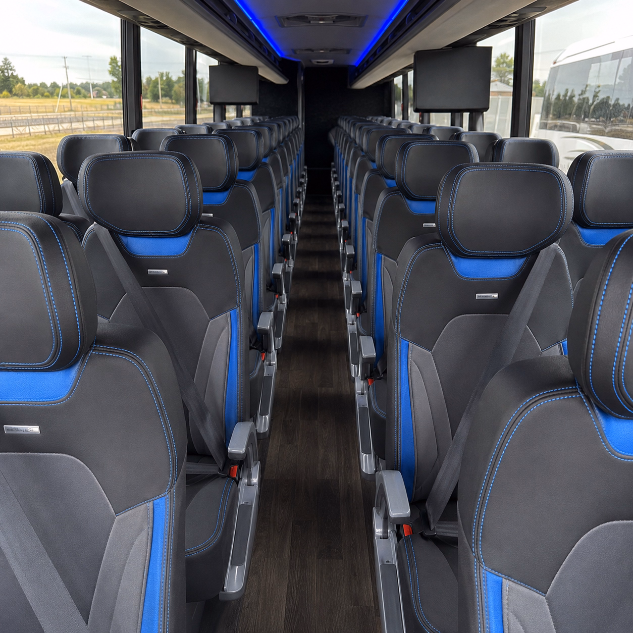 hampton comfortable charter bus rentals for hampton weddings