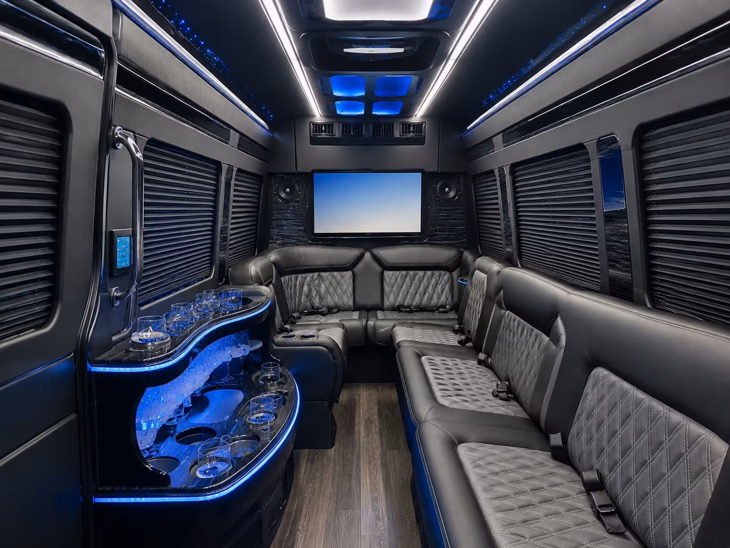 need a bus for a smaller prom group in charlottesville there are options for that too