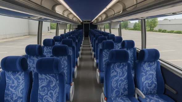 charlottesville 55 passenger charter bus rental