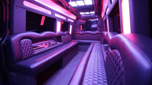 charlottesville sprinter limo rental inside